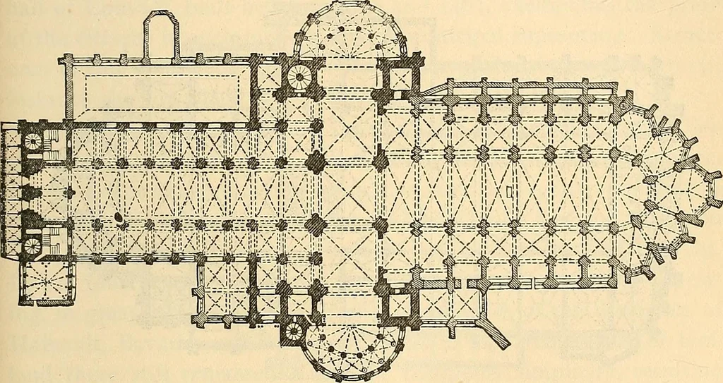 An illustration from History of mediæval art, 1893, leaf 624