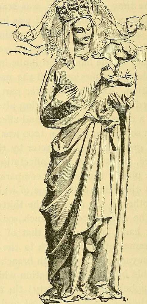 An illustration from History of mediæval art, 1893, leaf 635