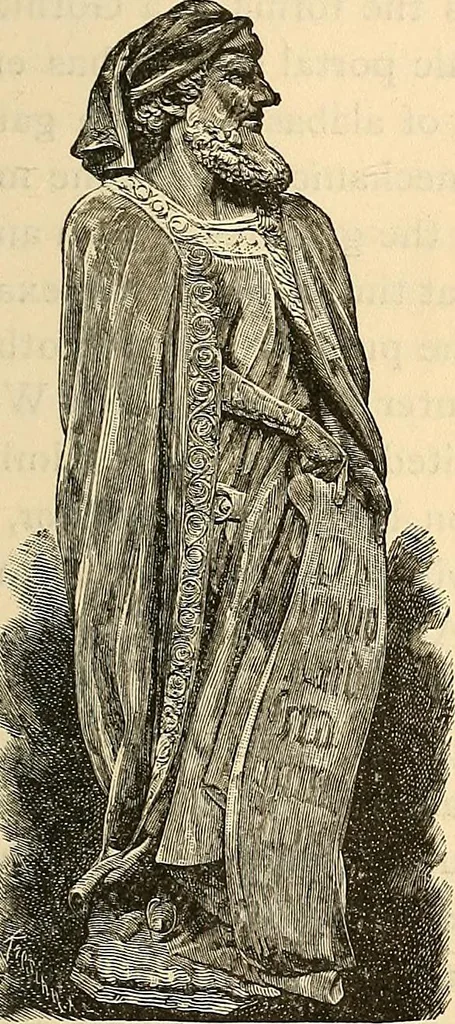 An illustration from History of mediæval art, 1893, leaf 640