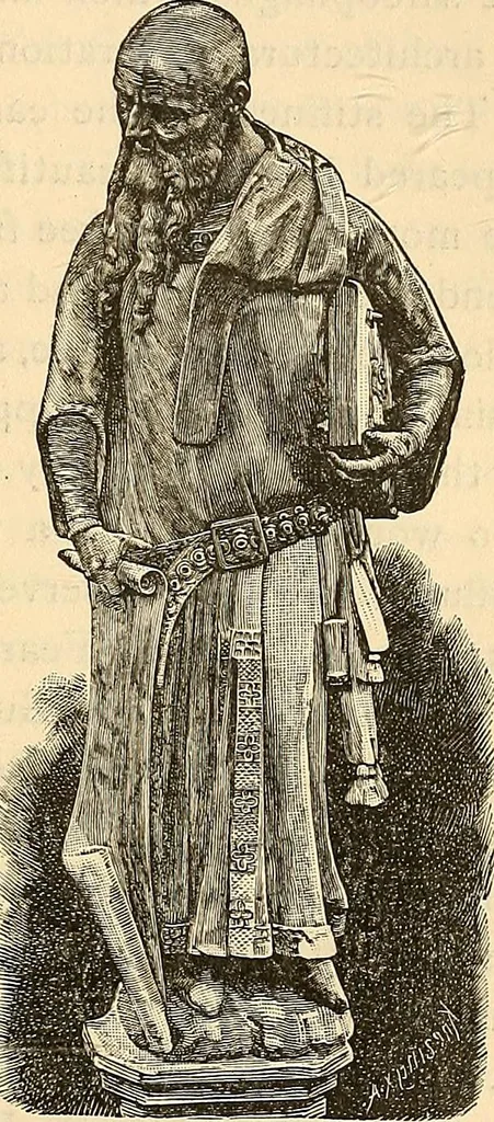 An illustration from History of mediæval art, 1893, leaf 640