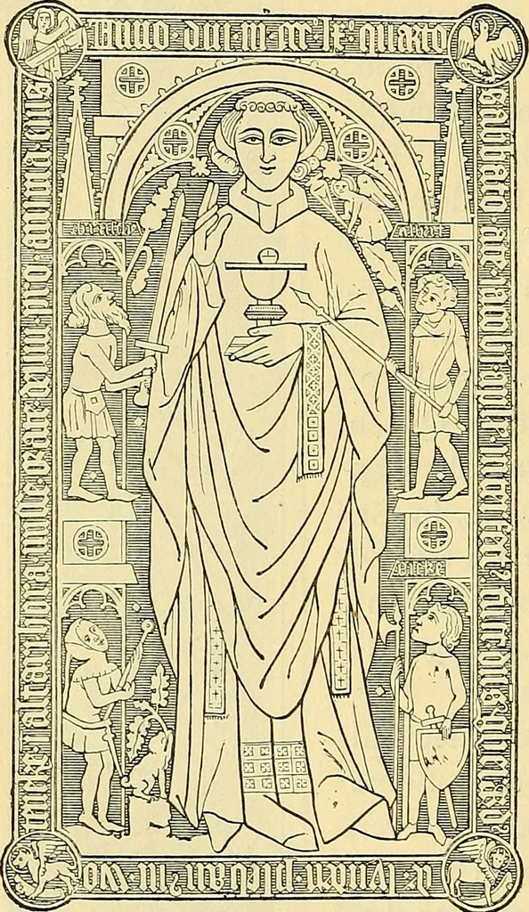 An illustration from History of mediæval art, 1893, leaf 653