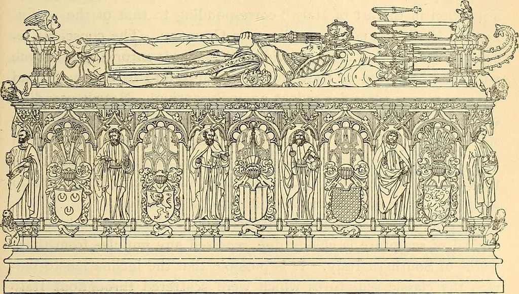 An illustration from History of mediæval art, 1893, leaf 666