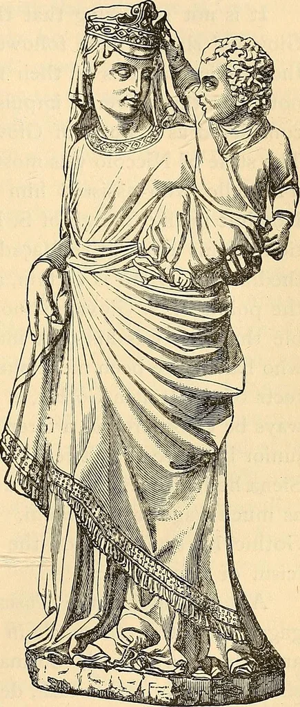 An illustration from History of mediæval art, 1893, leaf 672