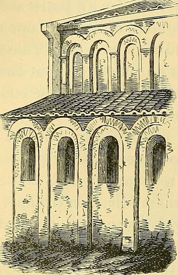An illustration from History of mediæval art, 1893, leaf 69