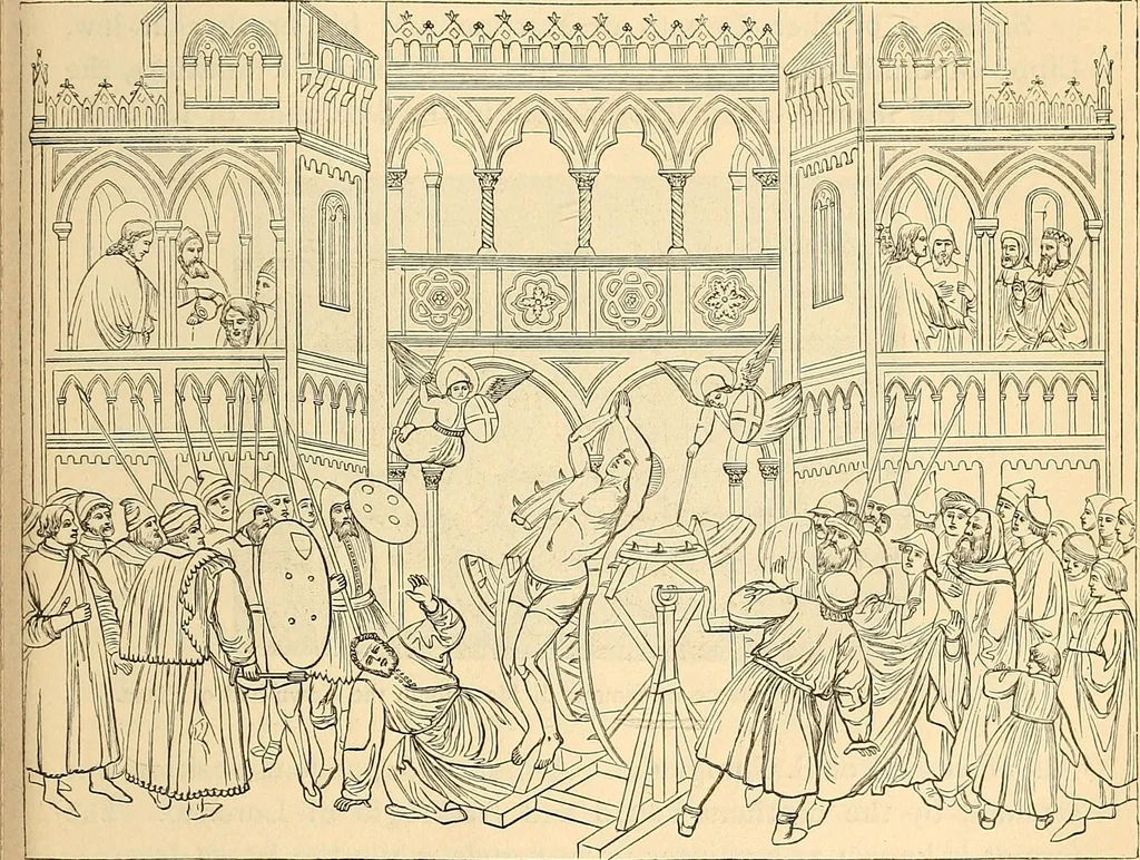 An illustration from History of mediæval art, 1893, leaf 704
