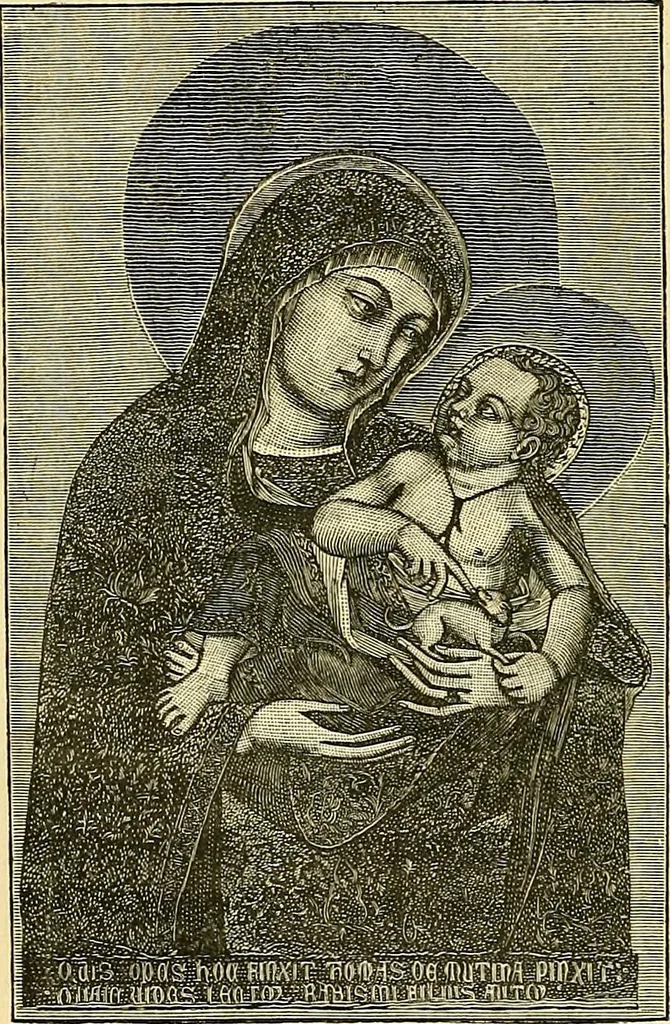 An illustration from History of mediæval art, 1893, leaf 709