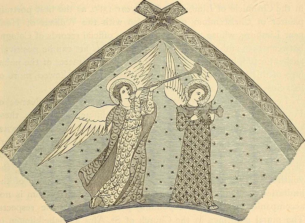 An illustration from History of mediæval art, 1893, leaf 712