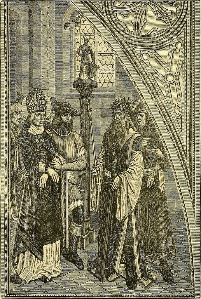 An illustration from History of mediæval art, 1893, leaf 727