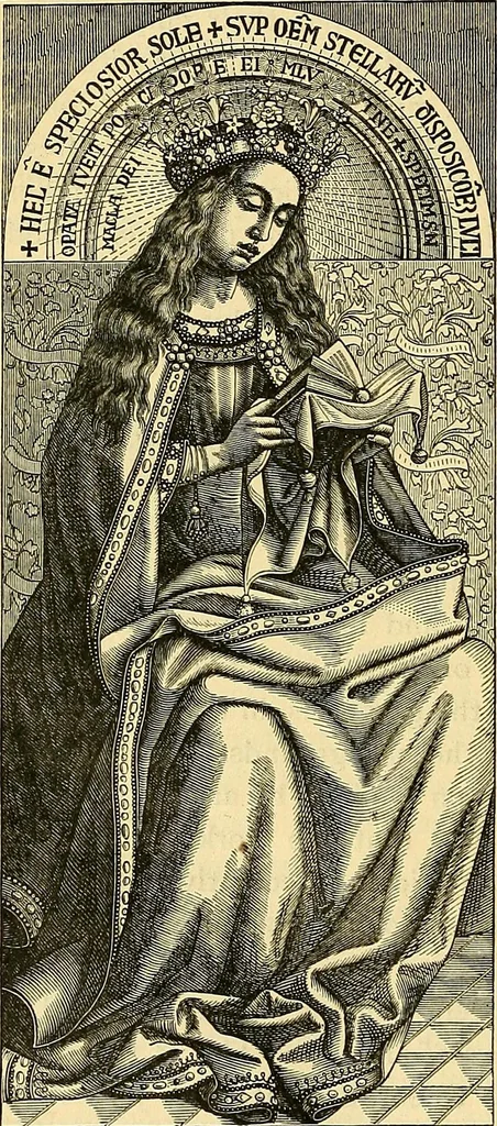 An illustration from History of mediæval art, 1893, leaf 737