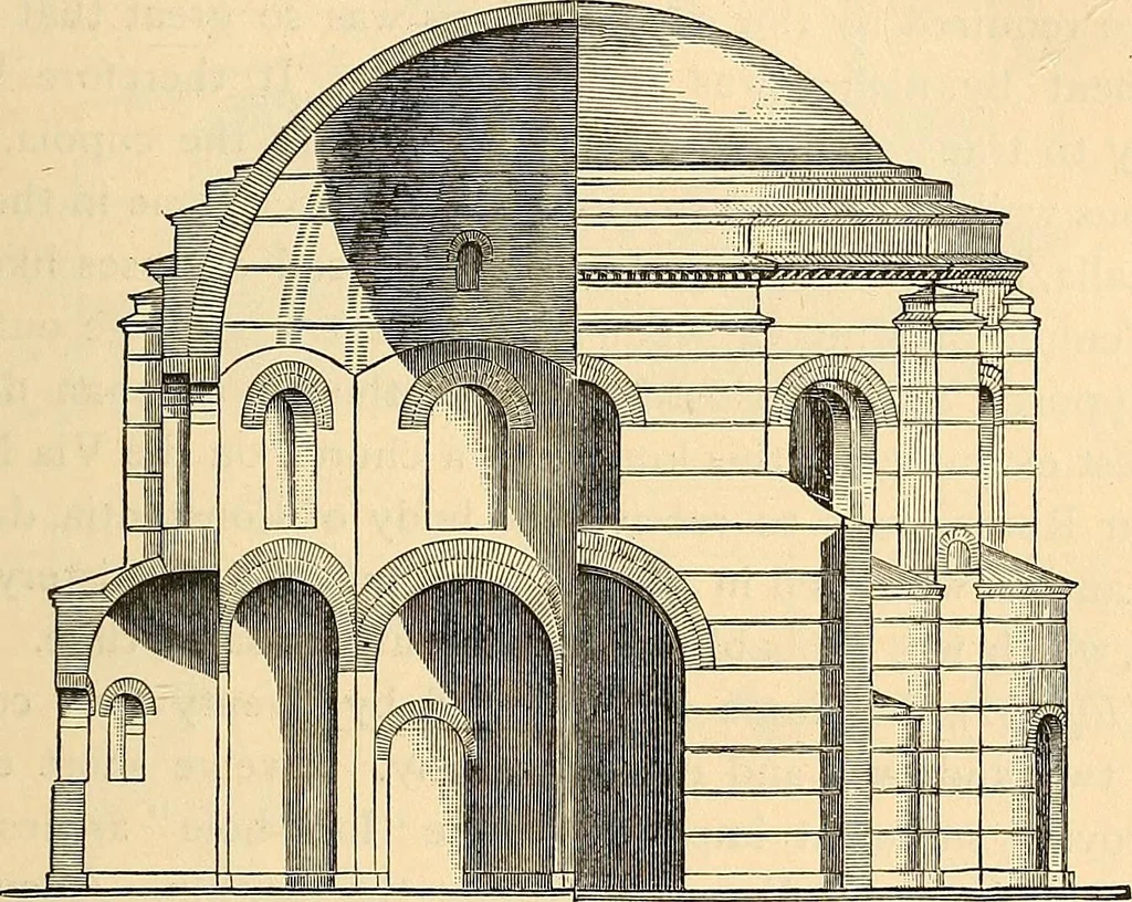 An illustration from History of mediæval art, 1893, leaf 74