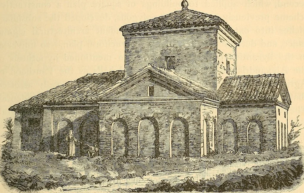 An illustration from History of mediæval art, 1893, leaf 80