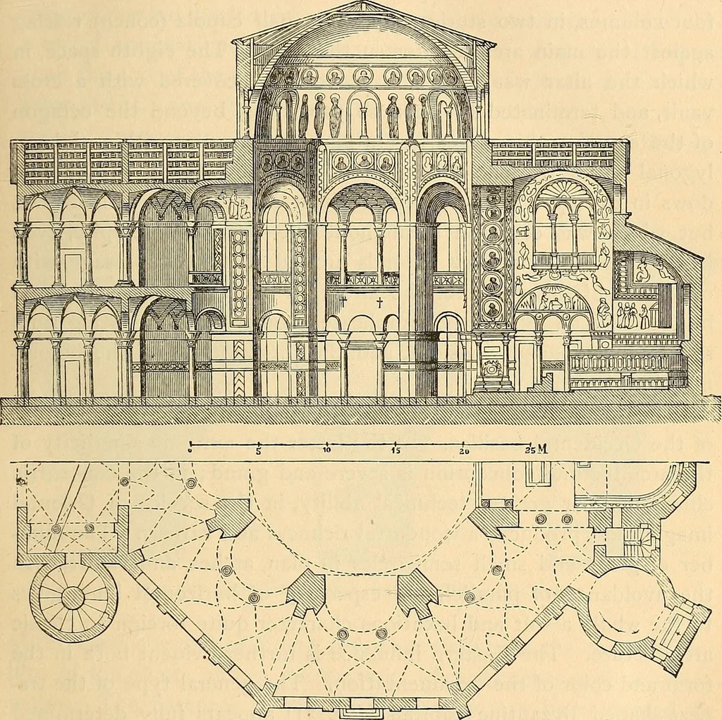 An illustration from History of mediæval art, 1893, leaf 88
