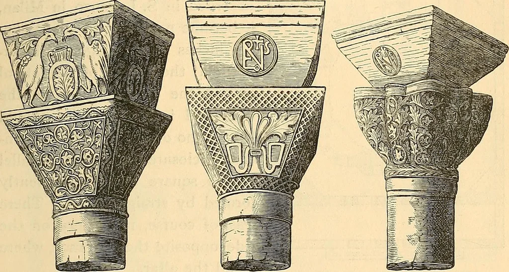 An illustration from History of mediæval art, 1893, leaf 90
