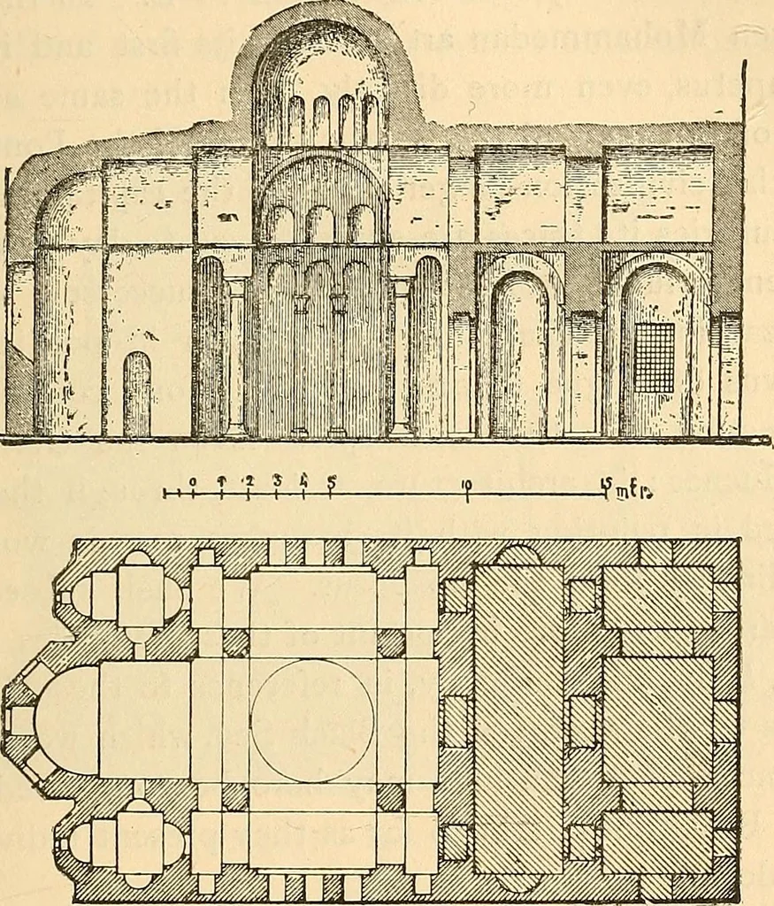 An illustration from History of mediæval art, 1893, leaf 98