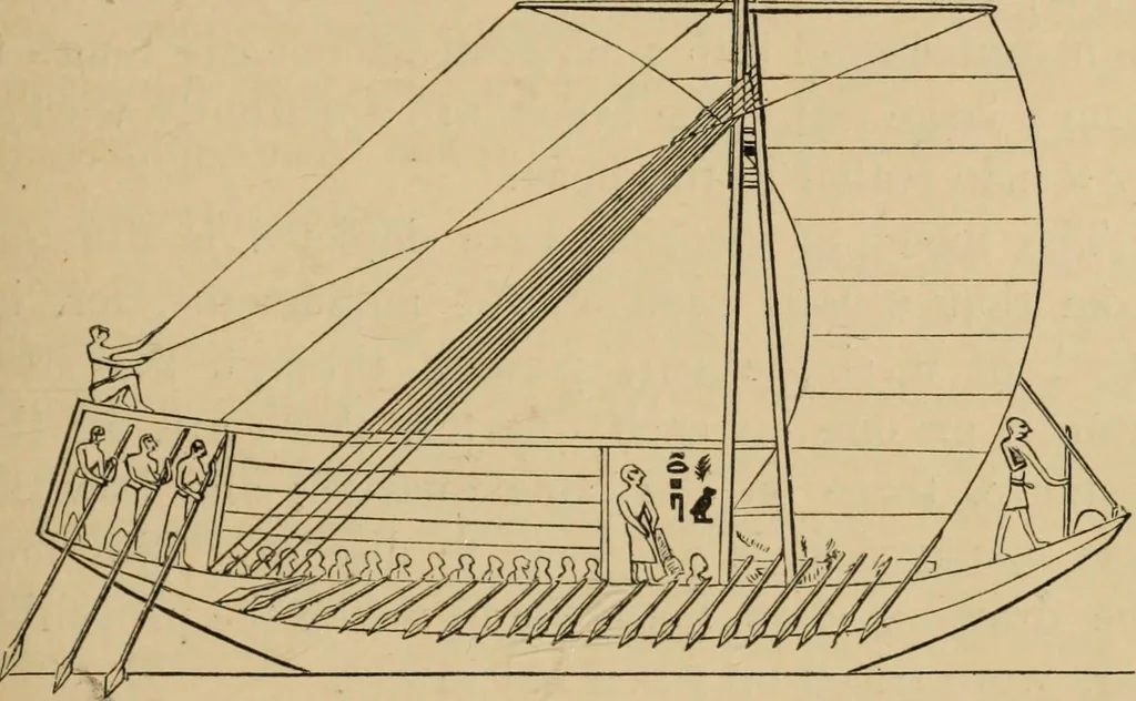 An illustration from History of merchant shipping and ancient commerce, 1874, leaf 103