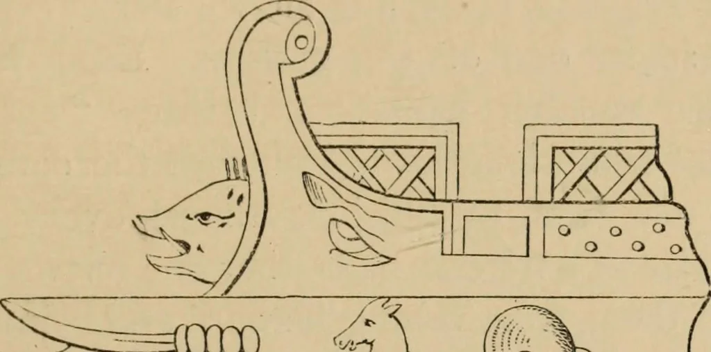 An illustration from History of merchant shipping and ancient commerce, 1874, leaf 307