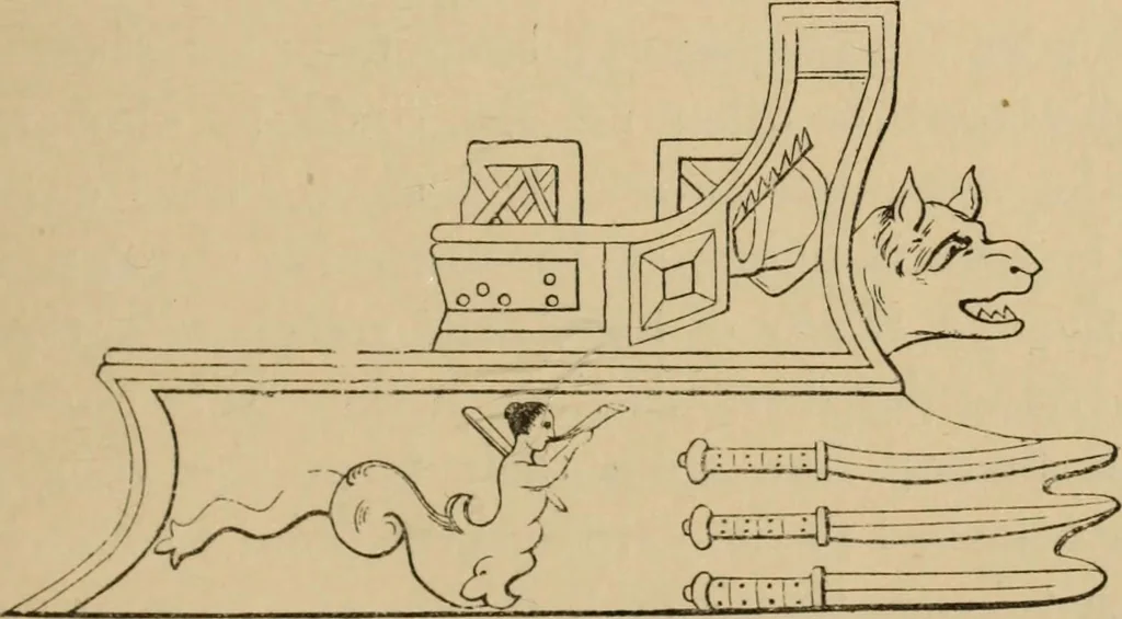 An illustration from History of merchant shipping and ancient commerce, 1874, leaf 307