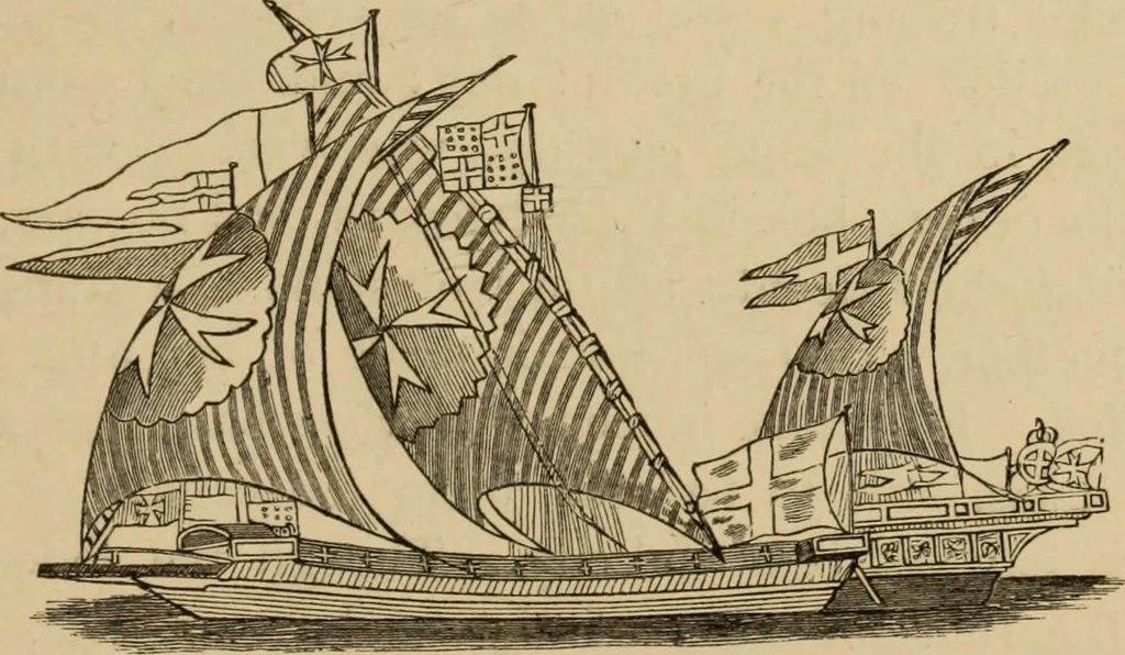 An illustration from History of merchant shipping and ancient commerce, 1874, leaf 537