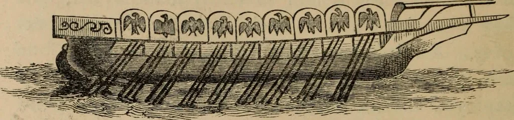 An illustration from History of merchant shipping and ancient commerce, 1874, leaf 538