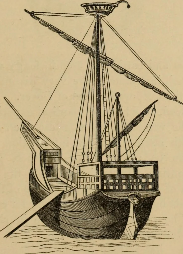 An illustration from History of merchant shipping and ancient commerce, 1874, leaf 563