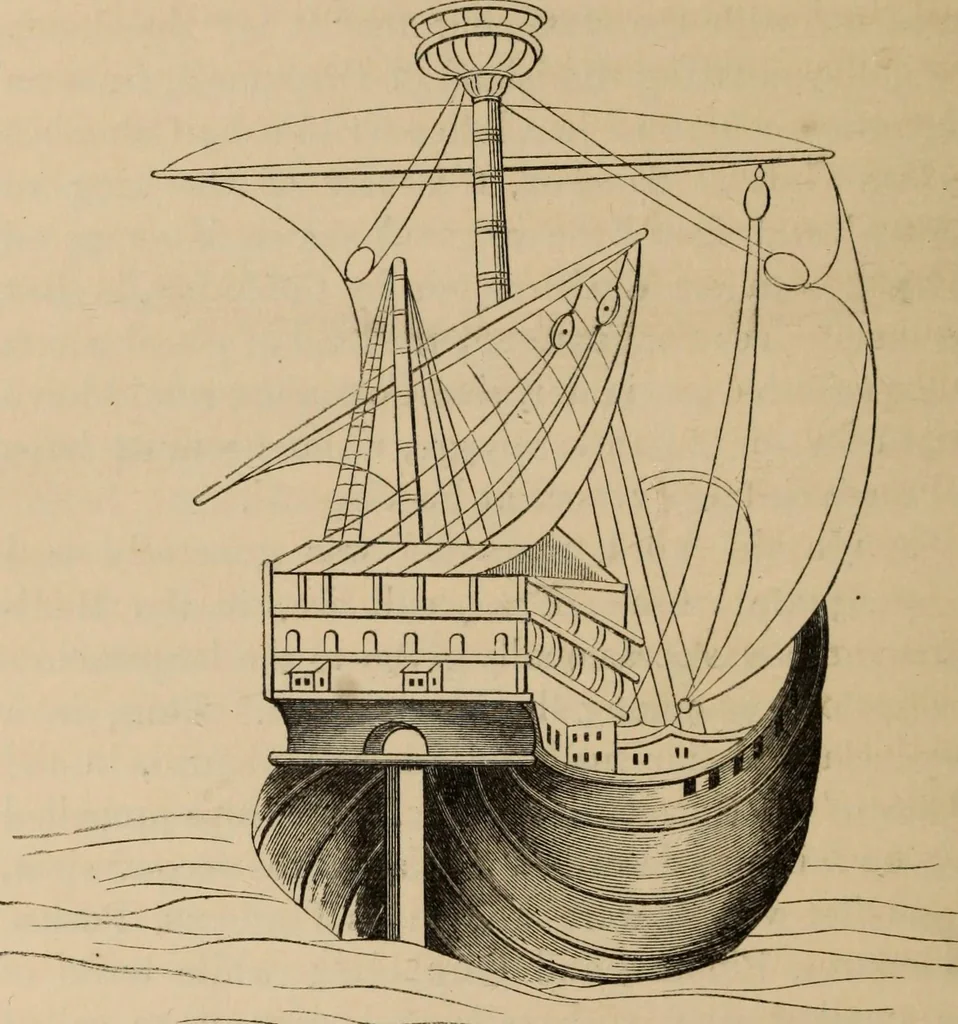 An illustration from History of merchant shipping and ancient commerce, 1874, leaf 620