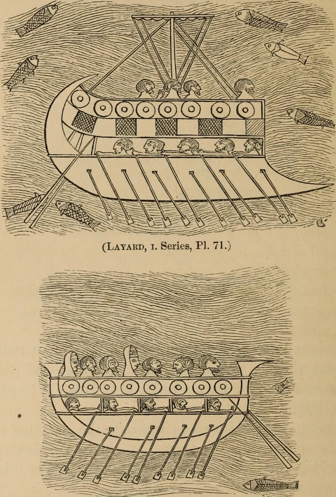 An illustration from History of merchant shipping and ancient commerce, 1874, leaf 88