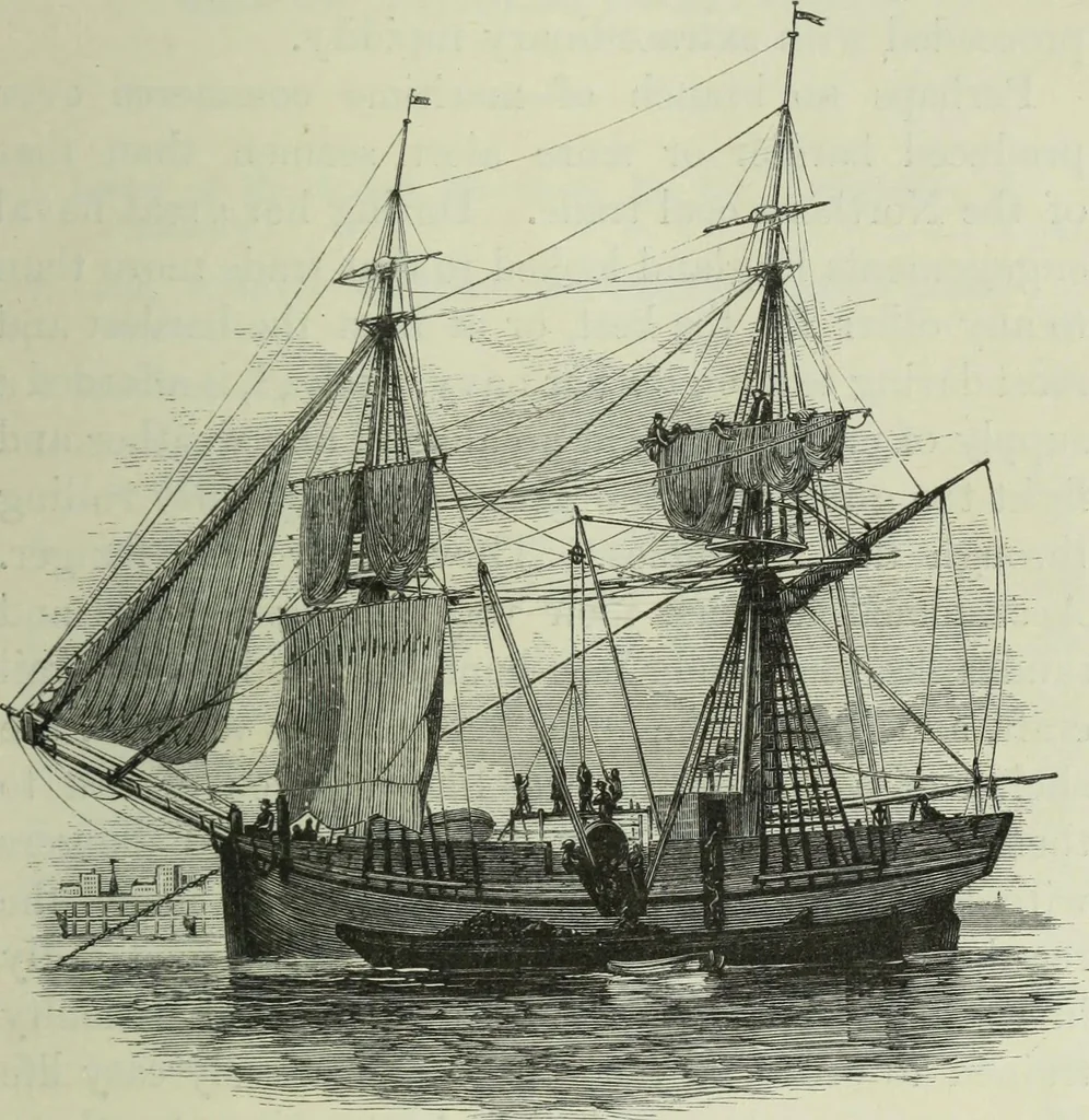 An illustration from History of merchant shipping and ancient commerce, 1874, leaf 556