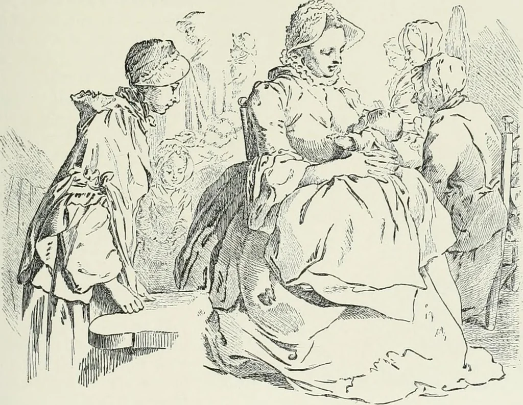 An illustration from The history of modern painting, 1907, leaf 100