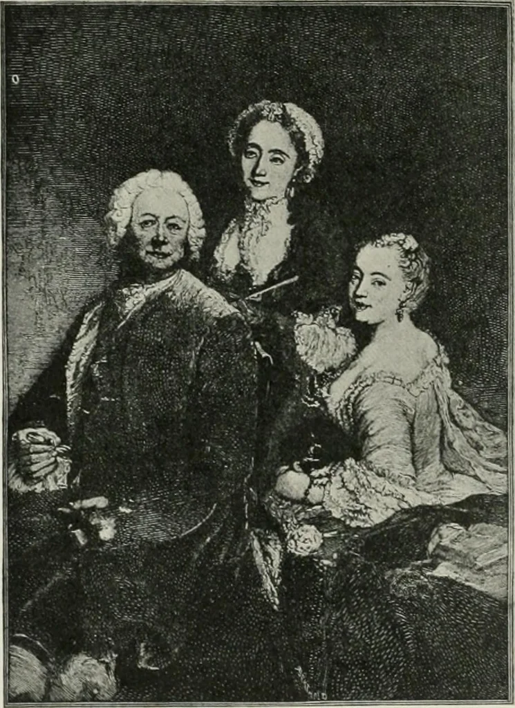 An illustration from The history of modern painting, 1907, leaf 101