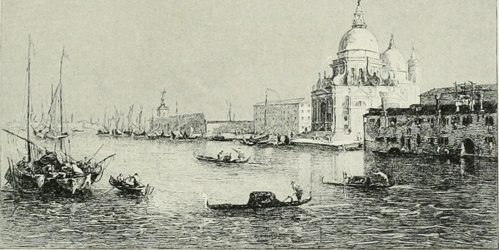 An illustration from The history of modern painting, 1907, leaf 108