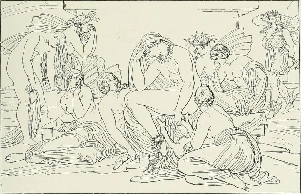 An illustration from The history of modern painting, 1907, leaf 128
