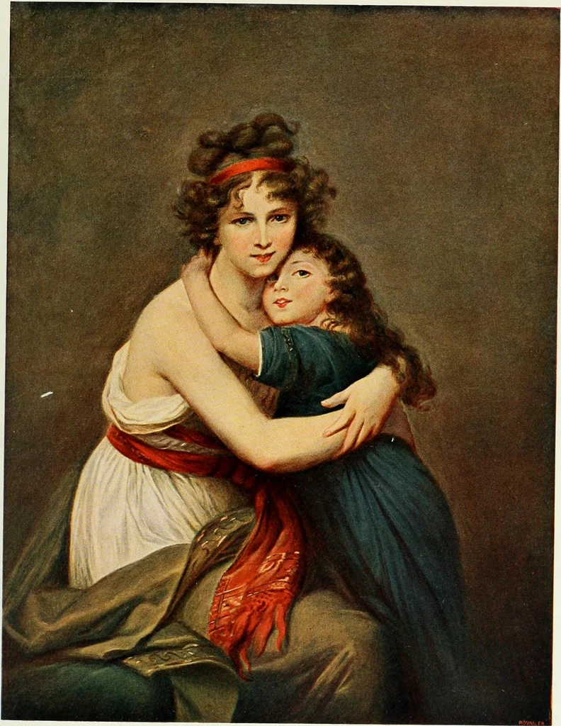 An illustration from The history of modern painting, 1907, leaf 134