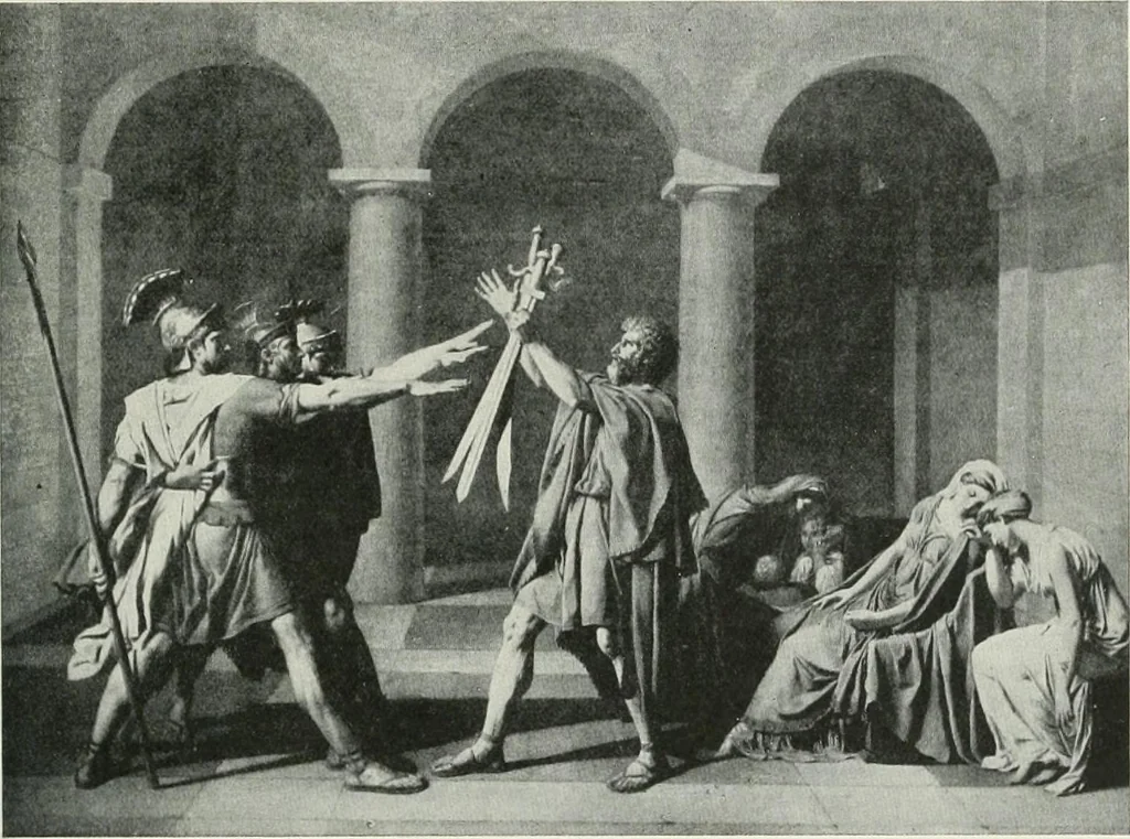 An illustration from The history of modern painting, 1907, leaf 140