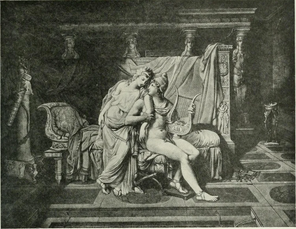 An illustration from The history of modern painting, 1907, leaf 144