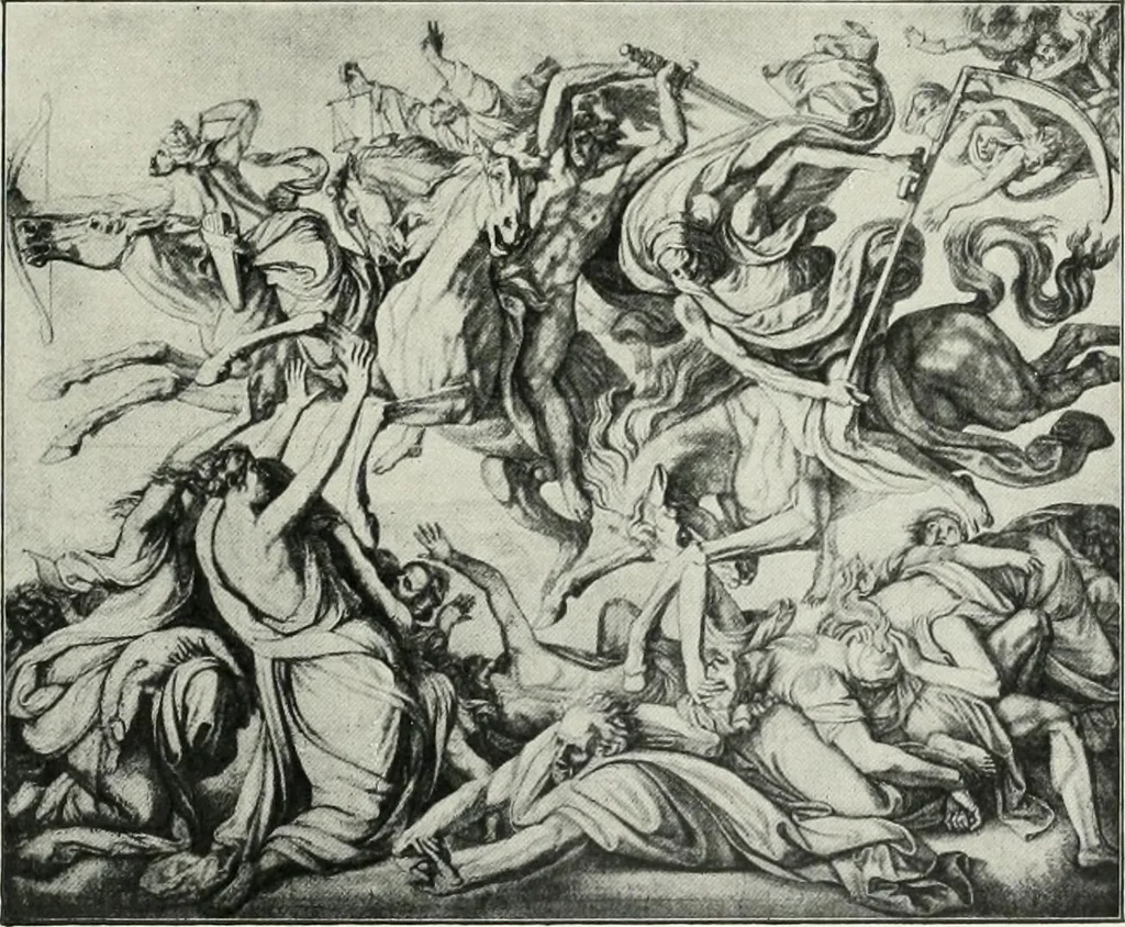 An illustration from The history of modern painting, 1907, leaf 184