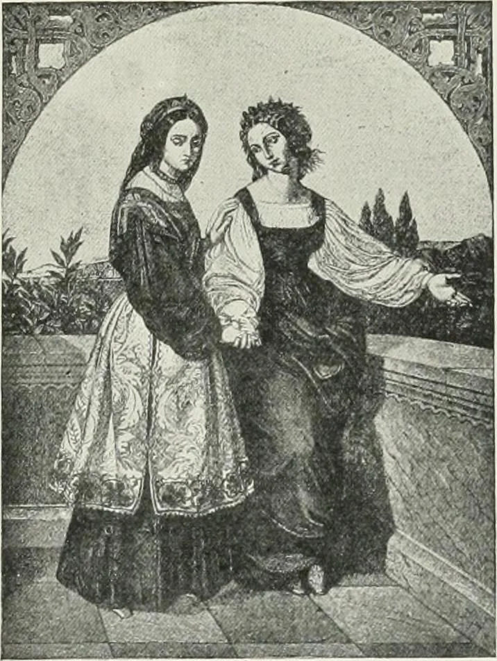 An illustration from The history of modern painting, 1907, leaf 200