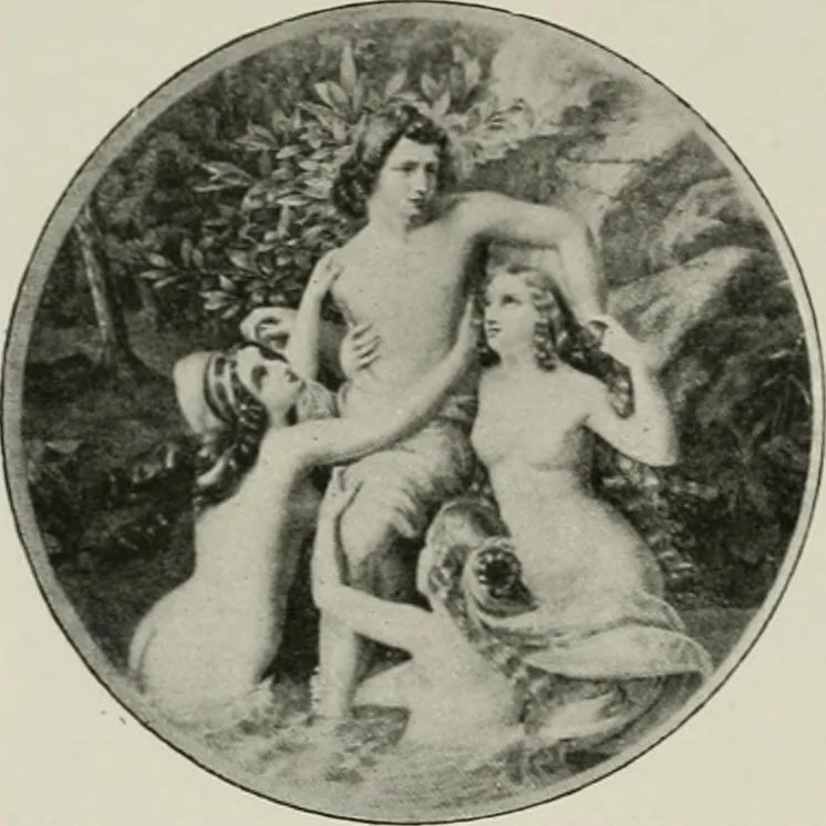 An illustration from The history of modern painting, 1907, leaf 203