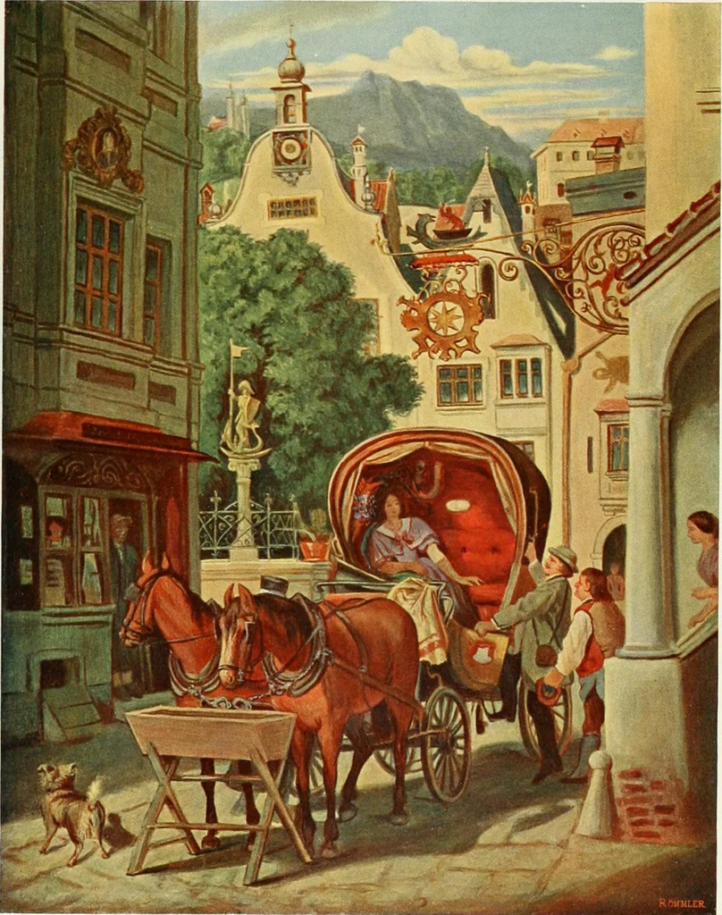 An illustration from The history of modern painting, 1907, leaf 220