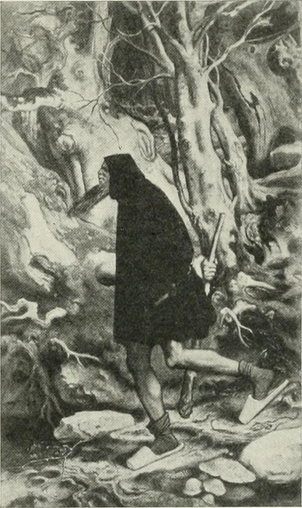 An illustration from The history of modern painting, 1907, leaf 224