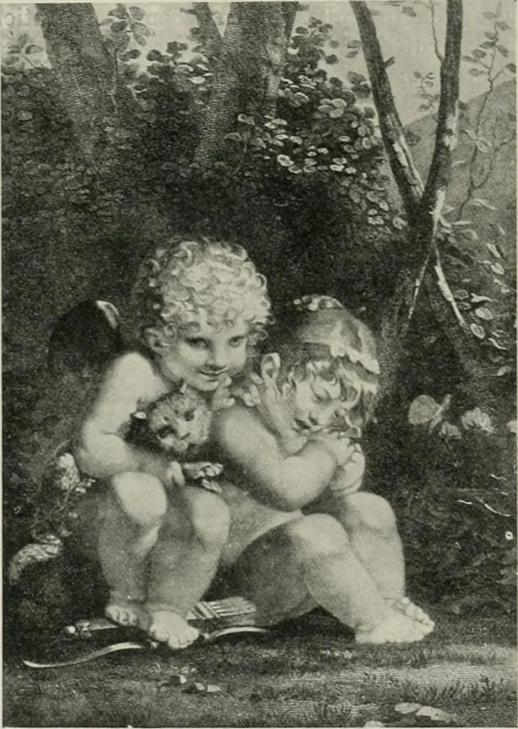 An illustration from The history of modern painting, 1907, leaf 237