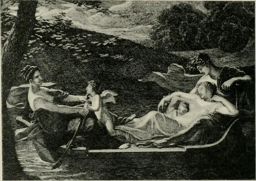 An illustration from The history of modern painting, 1907, leaf 241