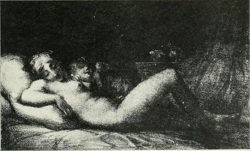 An illustration from The history of modern painting, 1907, leaf 246