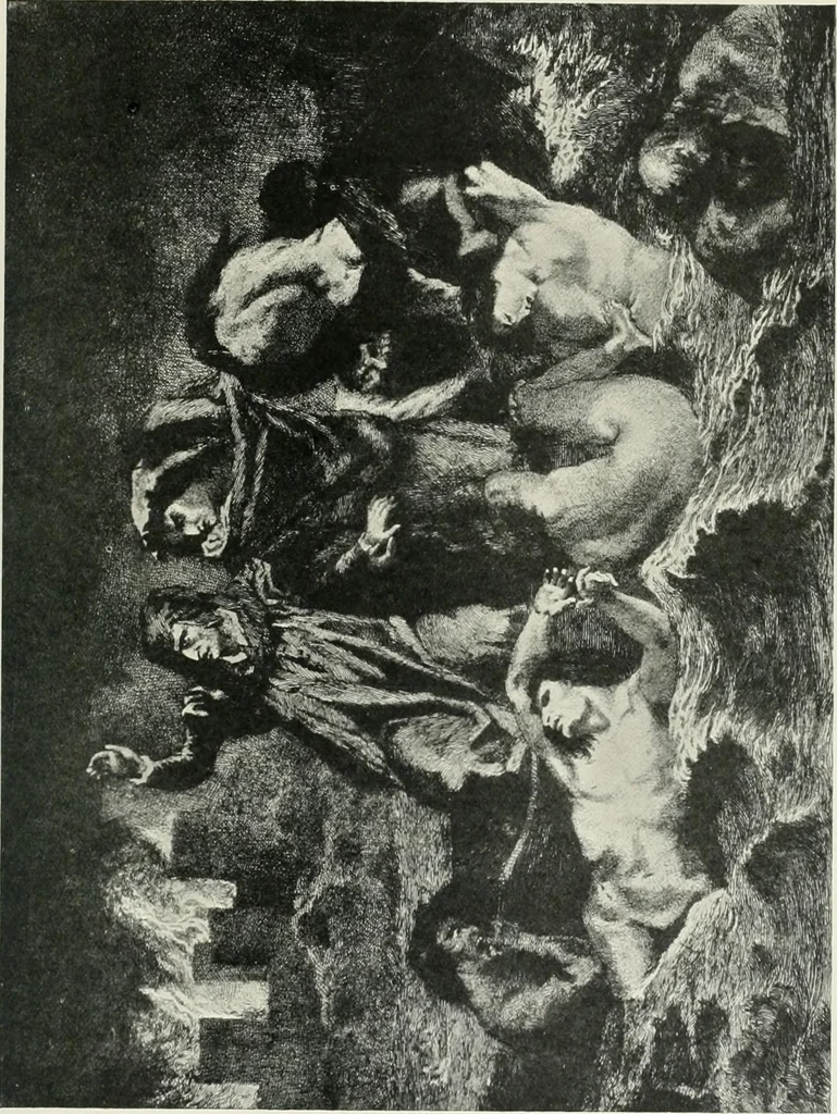 An illustration from The history of modern painting, 1907, leaf 266