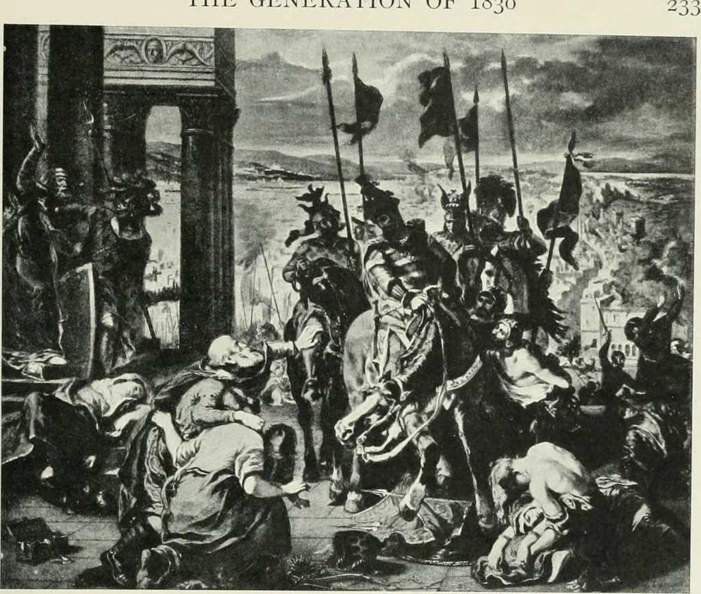An illustration from The history of modern painting, 1907, leaf 272
