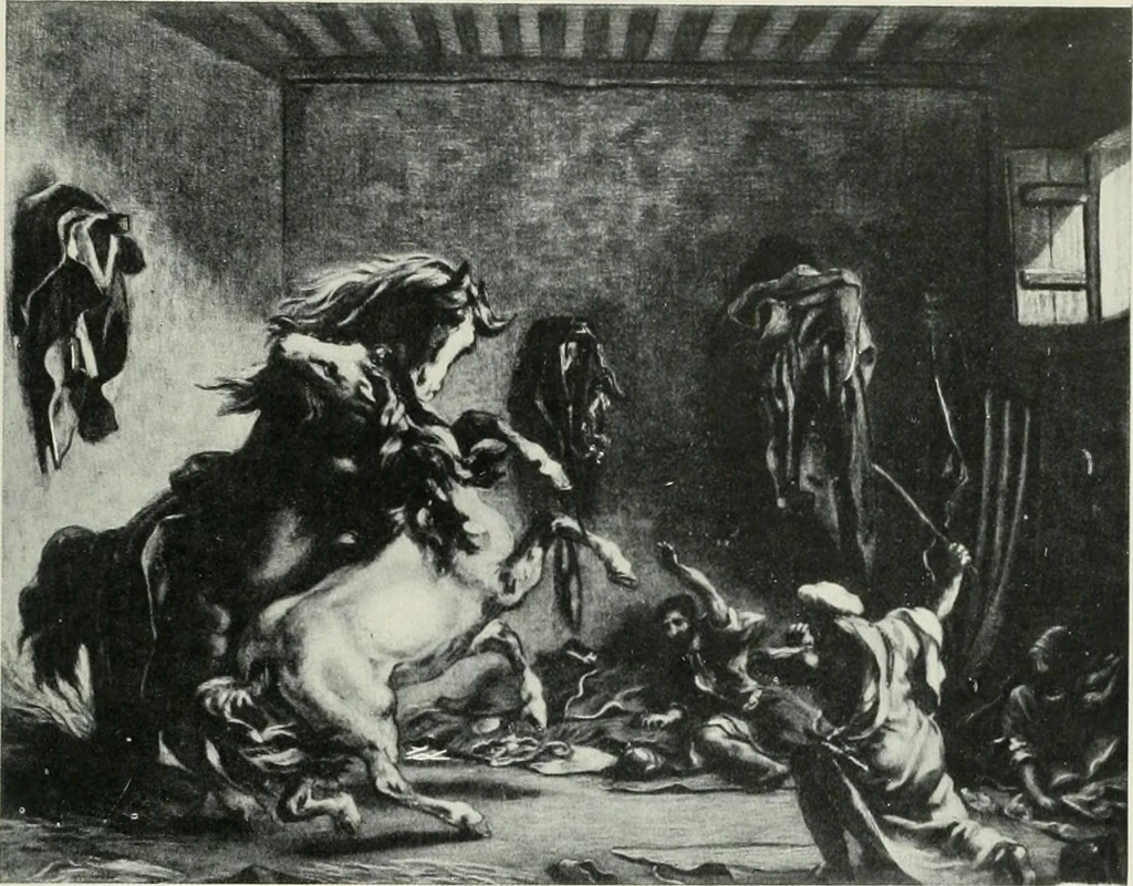 An illustration from The history of modern painting, 1907, leaf 276