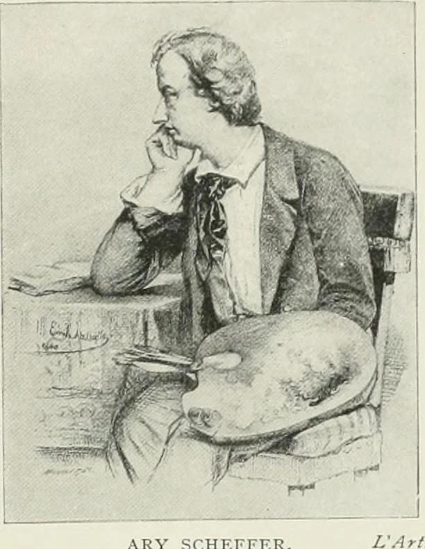 An illustration from The history of modern painting, 1907, leaf 296