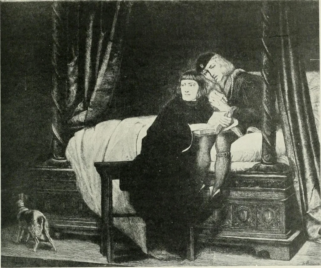 An illustration from The history of modern painting, 1907, leaf 306