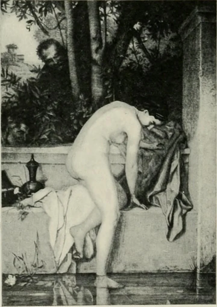 An illustration from The history of modern painting, 1907, leaf 323