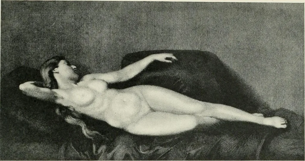 An illustration from The history of modern painting, 1907, leaf 324