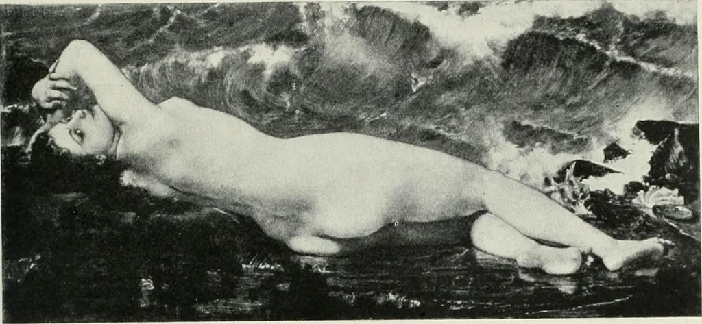 An illustration from The history of modern painting, 1907, leaf 328